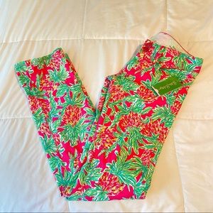 Lilly Pulitzer Straight Leg Patterned Jeans